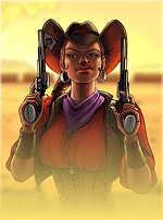 Wild Wild West: The Great Train Heist-bg