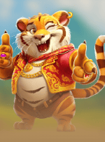 Lucky Tiger Gold-bg