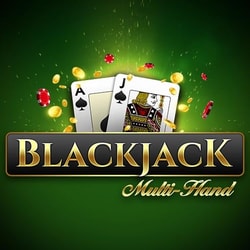 Blackjack Multihand spil på NetBet app
