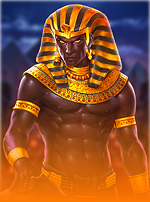 Mega Fire Blaze Jackpot - Khonsu - God of Moon Power Play Jackpot