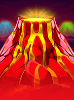 3 Cash Volcanos: Hold & Win