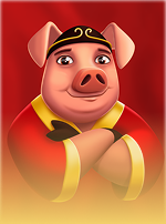 Golden Lucky Pigs
