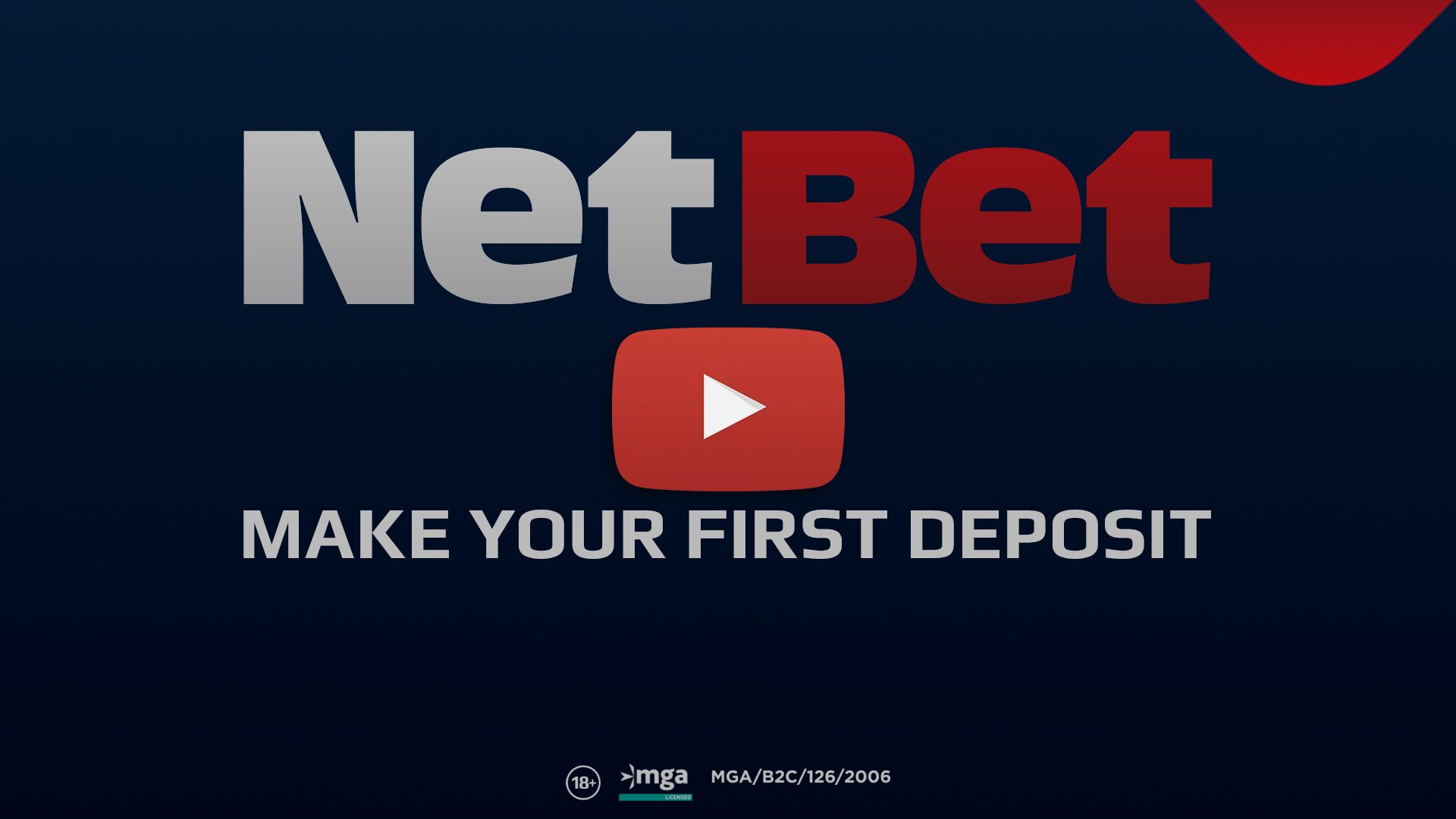 First Deposit Tutorial