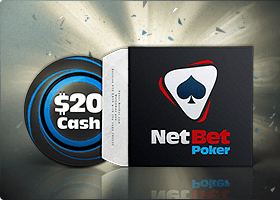 Bônus em dinheiro de R$ 20